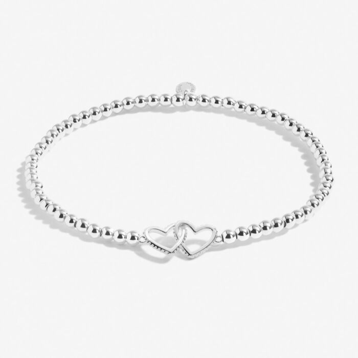 Joma Jewellery A Little 'Loved Beyond Measure' Bracelet In Silver Plating